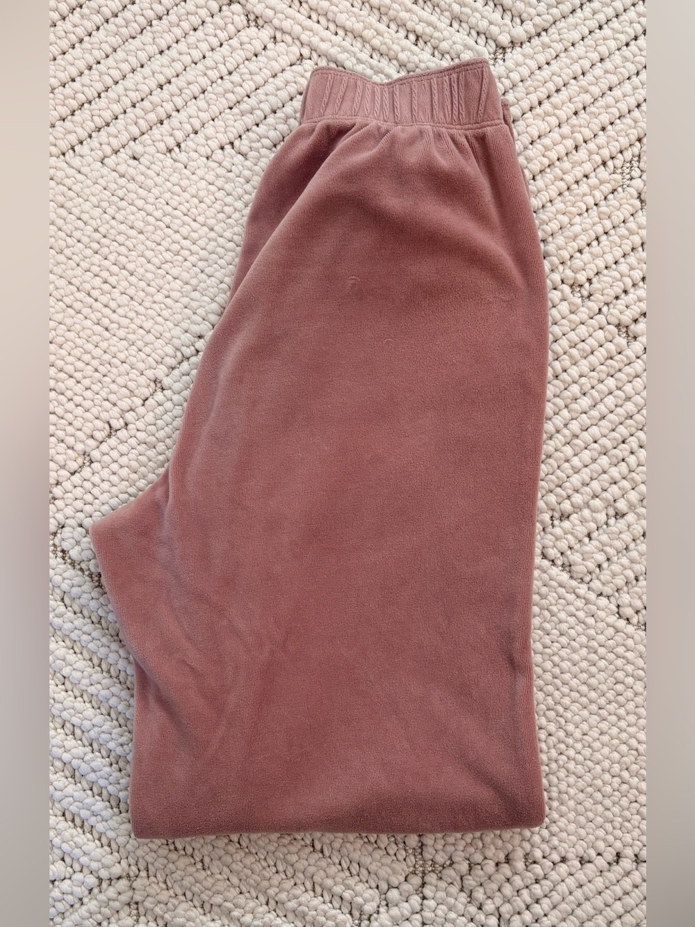 GapBody Velour 2-Piece Set – Dusty Rose Cabincore Cozy/Comfort size small - Picture 2 of 14